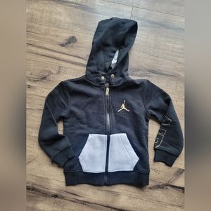 Jordan zip up hoodie size 3T